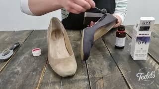 How to Dye Suede Items | Easy Suede Colour Transformation with Tarrago Suede Dye