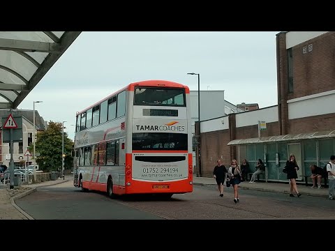 Tamar Coaches(On Loan to Greenslades) SN57GMZ @ NEWTON ABBOT