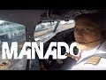 Cockpit View - Manado to Makassar Cockpit View - Manado to Makassar