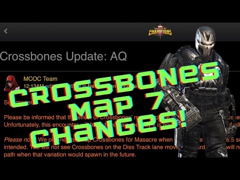Crossbones Map 7 Changes To Account For Buff!