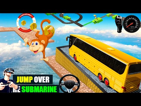 Impossible Bus Stunt 3d Game 2021 - Bus Simulator Tracks Driving - Android GamePlay