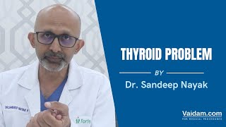 Dr Sandeep Nayak | Best Explained By Thyroid Problem From Fortis Hospital Bangalore