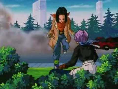 17 vs Trunks full fight