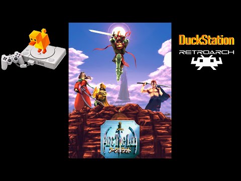 Arc the Lad | DuckStation ( RetroArch ) | 4K 60 FPS Playstation 1 Emulation