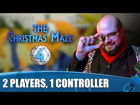 The Christmas Maze 2019 Episode 4 - 2 Players, 1 Controller, 8 Tentacles