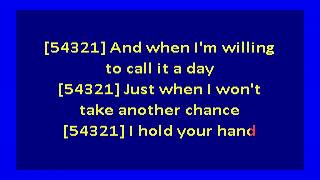 david bowie  - without you (karaoke)