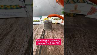 Unique Gift for your brother. Handmade Plantable Seed Rakhi.  Sow & Grow your Rakhi #rakhi #giftidea