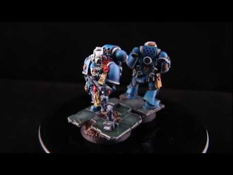 Ultramarine tyranid hunters