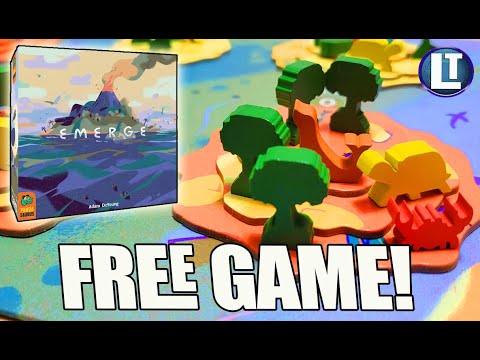 FREE Board Game Giveaway: EMERGE Review @Pandasaurusgames