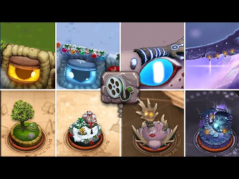 ALL Island Designs, Intros, Logos, Map Song & MORE! - All Island Art (My Singing Monsters)