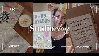 Ma Semaine d’Organisation : Entre Création et Gestion | Studio vlog 202
