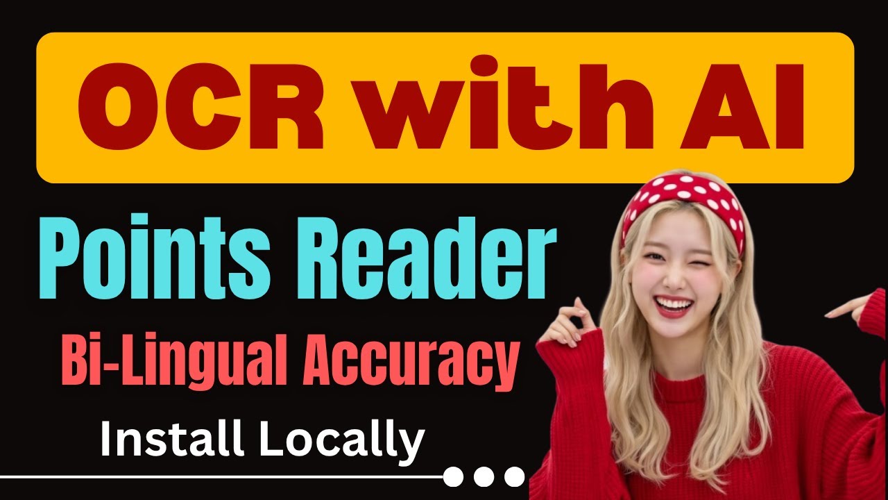 POINTS-Reader from TenCent: Accurate OCR of Images: Run Locally