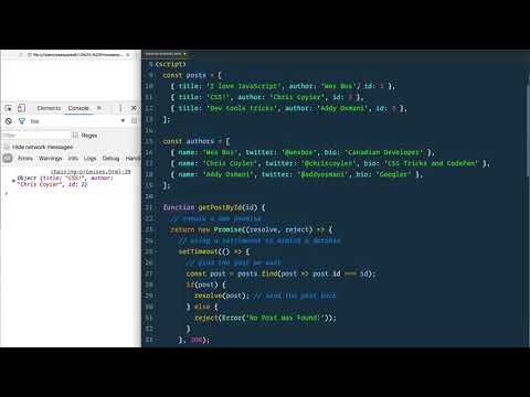 36   Chaining Promises + Flow Control