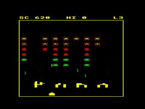 Invaders Model B Aka Ijk Invaders By Ijk Software 1982 Bbc Model B
