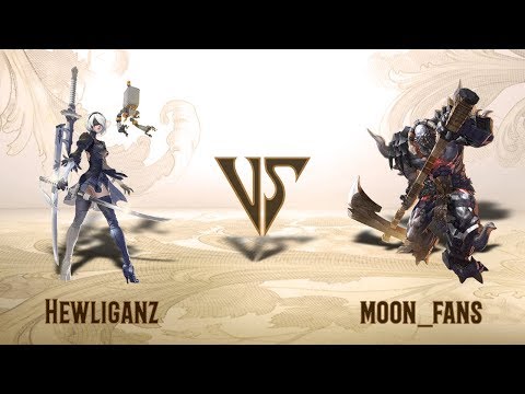 Hewliganz (2B) VS moon_fans (Astaroth) - Online Set (19.02.2019)