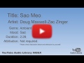 Sao Meo Doug Maxwell Zac Zinger Ambient Sad YouTube Audio Library BGM