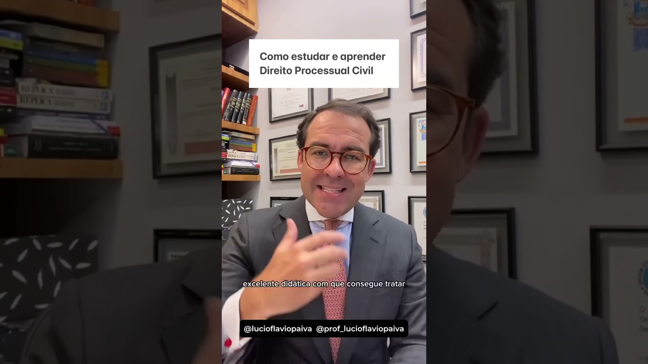 Como realmente aprender Processo Civil