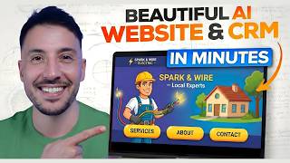 Build an AI Website + CRM for Local Businesses Using Base44