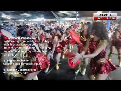 Carnaval Acuático, Desfile de Comparsas, malecón de San Carlos