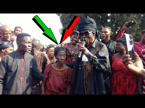 Maestro Kojo Antwi Performs Brebre Enowaa For His Real Mother Live At His Father's 40 Days #music