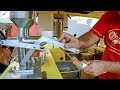 Huge Filled Fried Churros South American Street Food In Italy