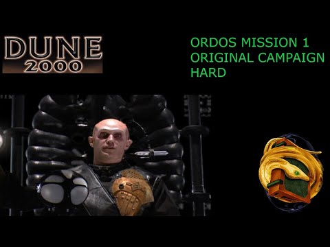 Dune 2000 Original Campaign - Ordos Mission 1 (Hard)