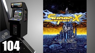 Super-X [104] Arcade Longplay/Walkthrough/Playthrough (FULL GAME)