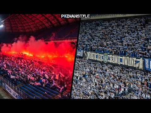 Amazing support of Lech Poznan fans