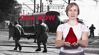 Giving blood in a time of crisis