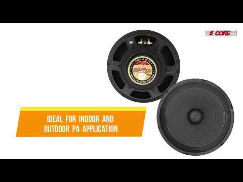 5 Core 10 Inch Subwoofer Audio Raw Replacement PA DJ Speaker Sub Woofer 60W RMS 600W PMPO Subwoofers 4 Ohm 1" Copper Voice Coil   SP 1090 image 17