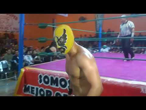 Angel Negro y Radamantis vs Fantastico y Cobra Oriental