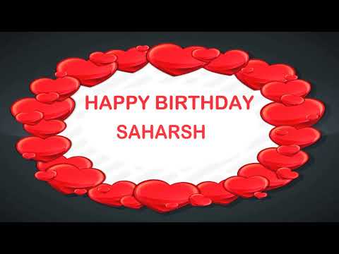 Saharsh   Birthday Postcards - Happy Birthday SAHARSH
