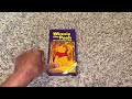 1987 Winnie The Pooh 4 VHS Boxset Overview