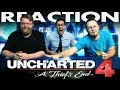 UNCHARTED 4: A Thief's End Story Trailer REACTION!!