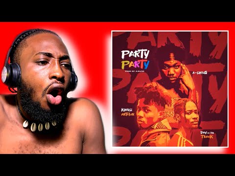 Nigerian 🇳🇬 React To A-Swxg × Dayonthetrack and Kwesi Arthur - Party (Official Audio) 🇬🇭🇳🇬🔥🔥