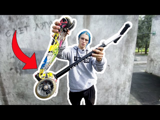 Как Тормозить На Самокате Детском