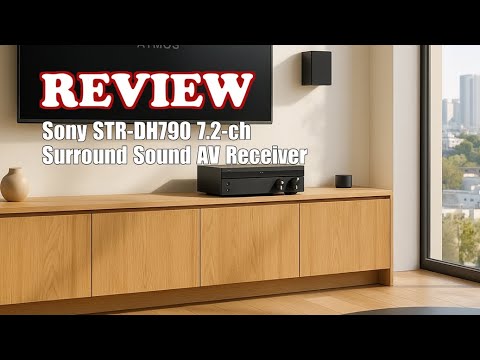 Review Sony STR-DH790 7.2-ch Surround Sound Home Theater AV Receiver 2025