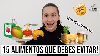 🤯15 ALIMENTOS A EVITAR PARA REVERTIR LA RESISTENCIA A LA INSULINA | Manu Echeverri