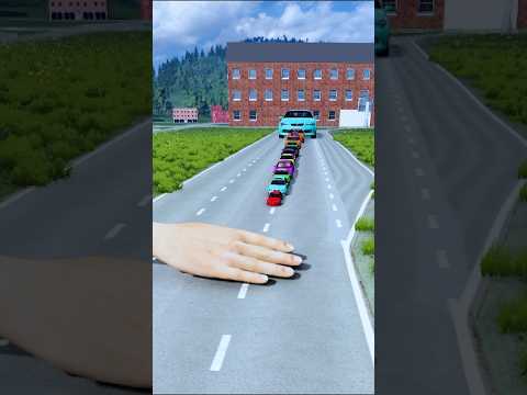 Colorful Small To Giant Cars Vs Hammer #Et - 199