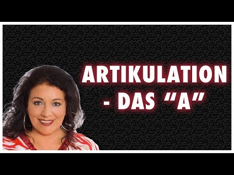 Artikulation #2 - Wie singt man ein offenes "a"? | Wild Voice