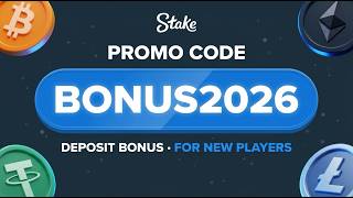 Stake Promo Code BONUS2026 — Welcome Match & Rewards Package