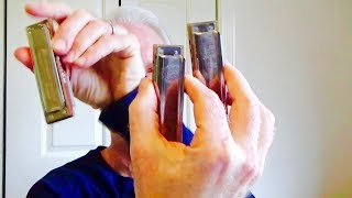 Video thumbnail of "What's the bluesiest harmonica key?  (Stunning secrets revealed!)"