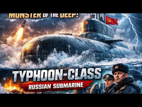 Typhoon-Class Submarine: The Largest Nuclear Submarine Ever Built | Russian Underwater Giant