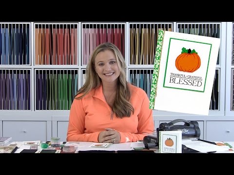 Simple Fall Pumpkin Card