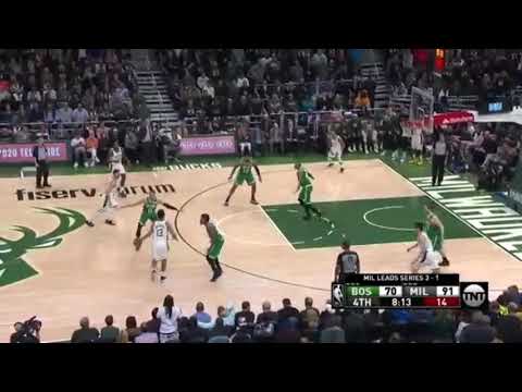 George Hill w/ a Monster Dunk | Celtics vs Bucks