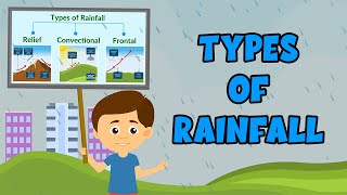 Types of Rainfall | Rainfall and its Types | Different Types of Rain | Video for Kids