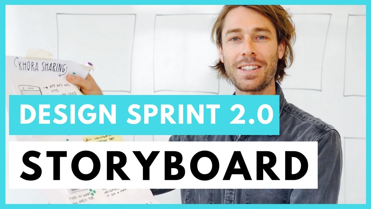 DESIGN SPRINT 2.0 | STORYBOARDING HACK | Aj&Smart