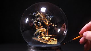 I Made a Christmas Snow-globe