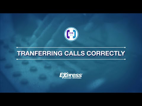 Customer Connections: Transferring Calls Correctly