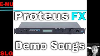 Video thumbnail for E-mu | Proteus FX | Factory Demo Songs by Simon Le Grec